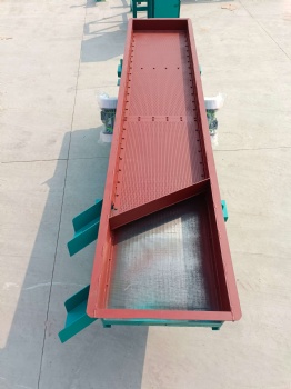 Linear vibrating screen